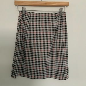 Plaid Skirt